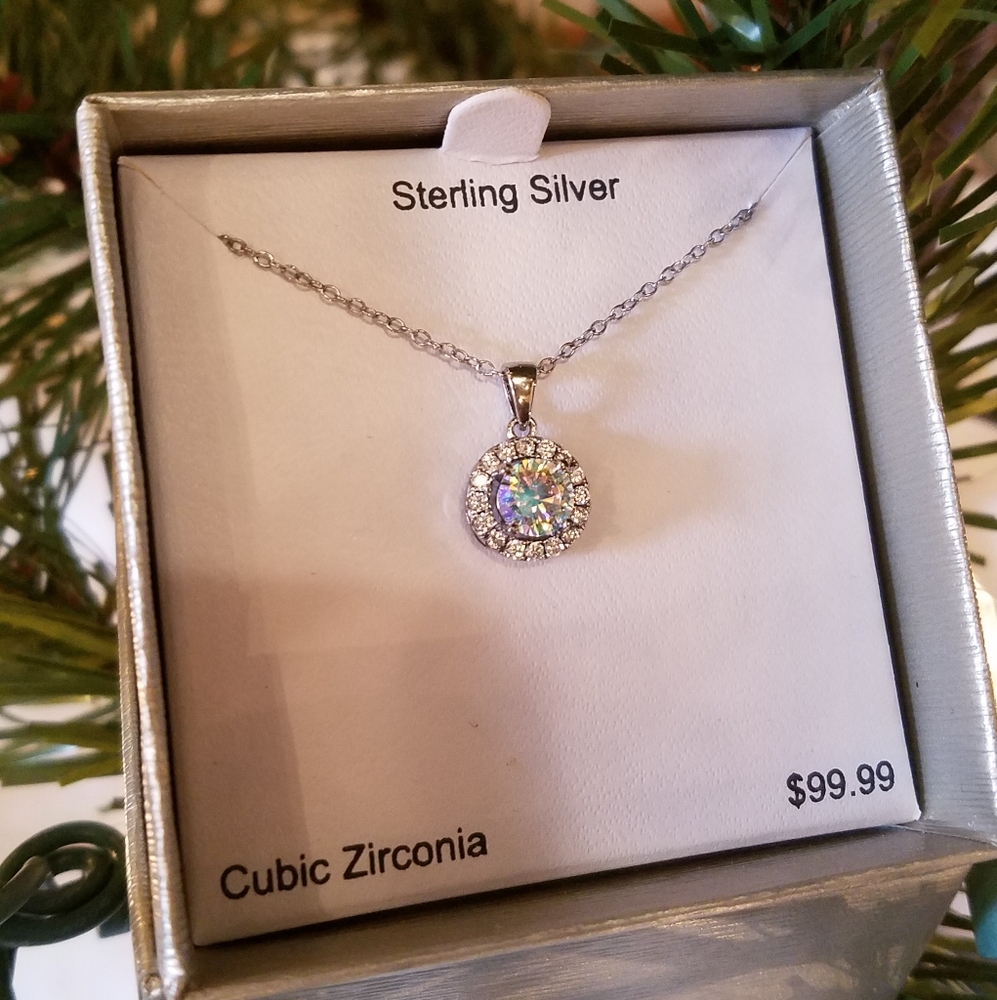 🎁 925 Sterling Silver Pendant & Necklace